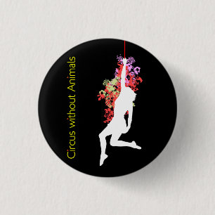 Acrobat of Modern Circus Ronde Button 3,2 Cm