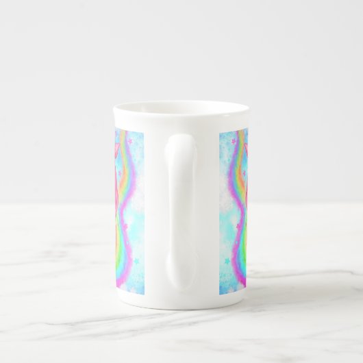 Acrobat Pig Bone China Mok (Achterkant)