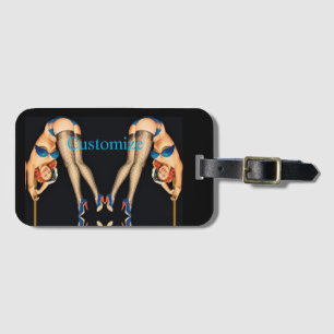 Acrobat Pinups Thunder_Cove Bagagelabel