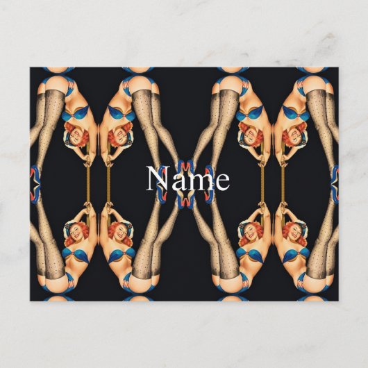 Acrobat  Pinups Thunder_Cove Briefkaart (Voorkant)