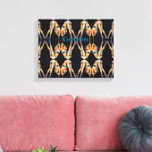 Acrobat  Pinups Thunder_Cove Canvas Afdruk (Insitu (Woonkamer))