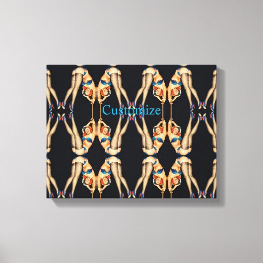 Acrobat  Pinups Thunder_Cove Canvas Afdruk (Voorkant)