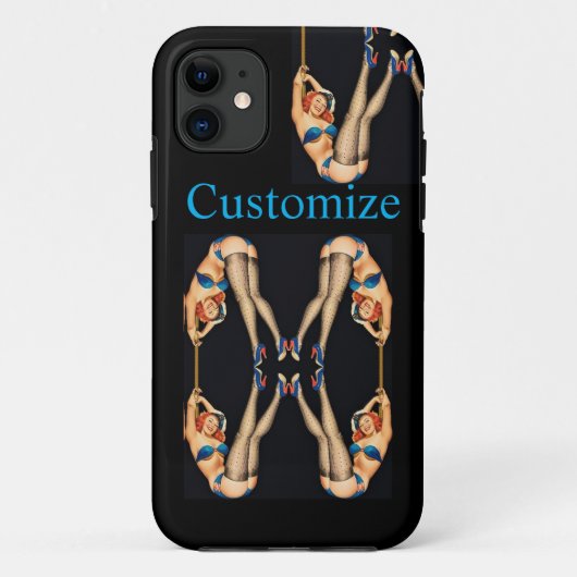 Acrobat  Pinups Thunder_Cove Case-Mate iPhone Case (Achterkant)
