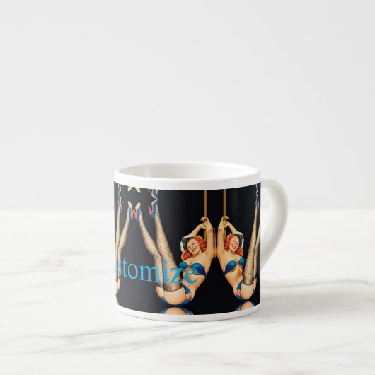 Acrobat  Pinups Thunder_Cove Espresso Kop (Voorkant rechts)