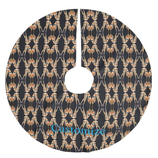 Acrobat  Pinups Thunder_Cove Kerstboom Rok (Voorkant)