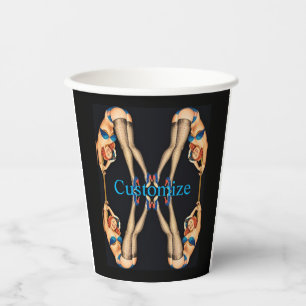 Acrobat Pinups Thunder_Cove Papieren Bekers