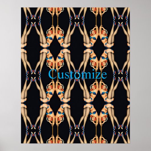 Acrobat Pinups Thunder_Cove Poster (Voorkant)