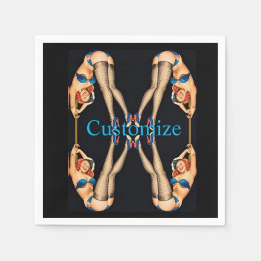 Acrobat  Pinups Thunder_Cove Servet (Voorkant)