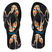 Acrobat Pinups Thunder_Cove Teenslippers (Voetbed)