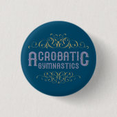 Acrobatic Gymnastics Button (Voorkant)