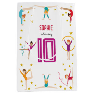 Acrobatics and gymnastics sport girl birthday medium cadeauzakje