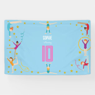 Acrobatics and gymnastics sport girl birthday spandoek