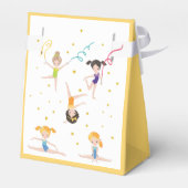 Acrobatics fun birthday kids bedankdoosjes (Achterkant)