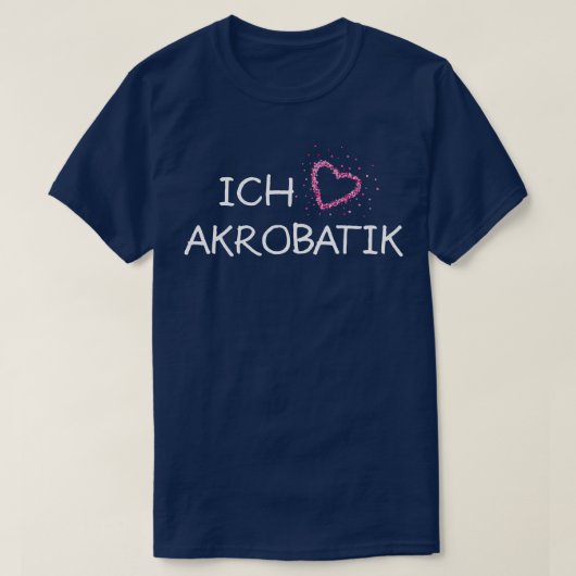 Acrobatische gymnastiek t-shirt (Design voorkant)