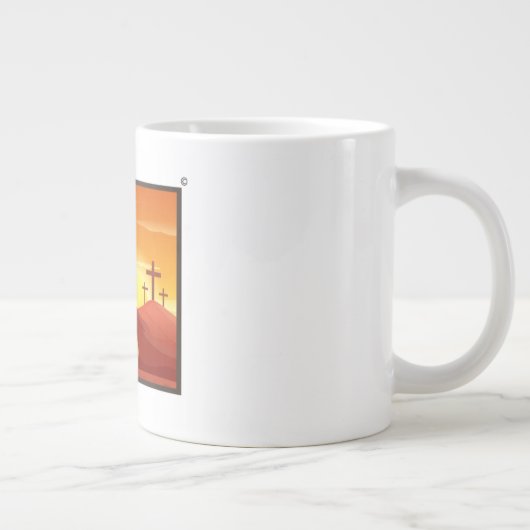 Acronyme Christ Jumbo Café Mug (Droite)