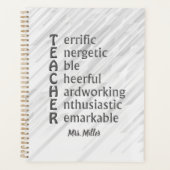 Acronyme pour Enseignants Nom Grey (Devant)