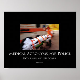 Acronymes Poster Motivationnel