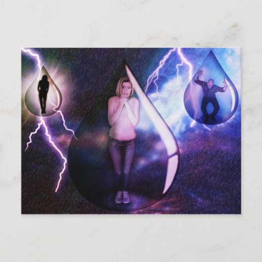 Acrophobie - Carte postale (Devant)