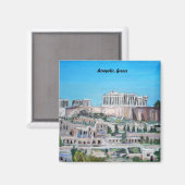 Acropole, Athènes Magnet (Recto/Verso)