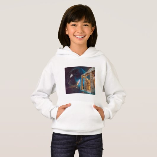 Acropole du Parthénon La Grèce rencontre l'espace (Devant entier)