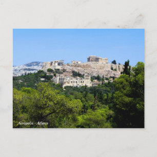 Acropolis - Athene Briefkaart