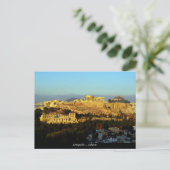 Acropolis - Athene Briefkaart (Staand voorkant)