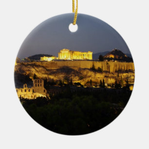 Acropolis - Athene Keramisch Ornament