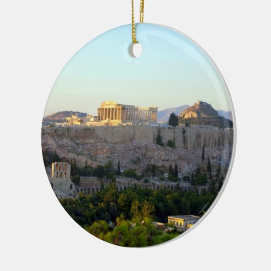 Acropolis - Athene Keramisch Ornament (Links)