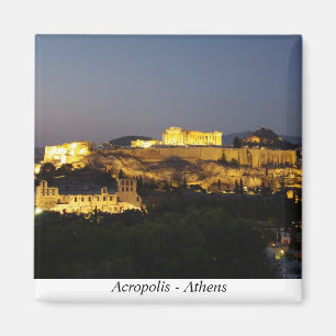 Acropolis - Athene Magneet