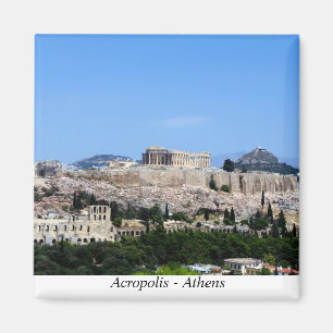 Acropolis - Athene Magneet
