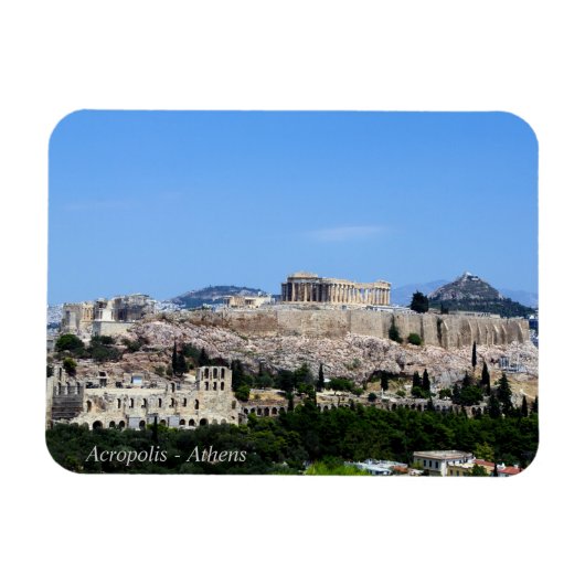 Acropolis - Athene Magneet (Horizontaal)