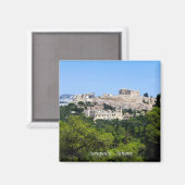 Acropolis - Athene Magneet (Voorkant / Achterkant)
