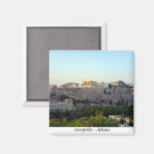 Acropolis - Athene Magneet (Voorkant / Achterkant)