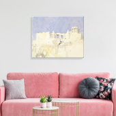 Acropolis Athens 1994 Canvas Afdruk (Insitu (Woonkamer))