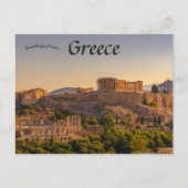 Acropolis Athens Griekenland Briefkaart (Voorkant)