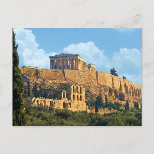 Acropolis Briefkaart (Voorkant)