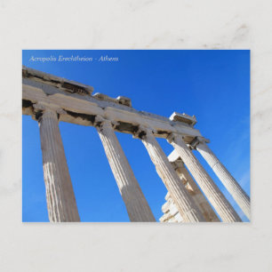 Acropolis Erechtheion - Athene Briefkaart