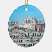 Acropolis, Griekenland Keramisch Ornament (Links)