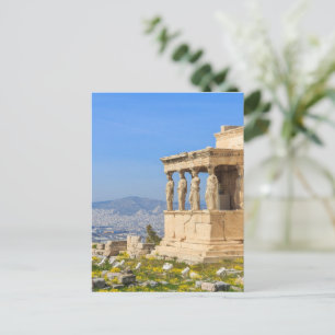 Acropolis hill, Athene, Griekenland Briefkaart