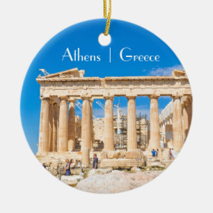 Acropolis in Athene, Griekenland Keramisch Ornament