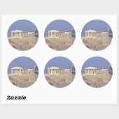 acropolis ronde sticker (Vel)