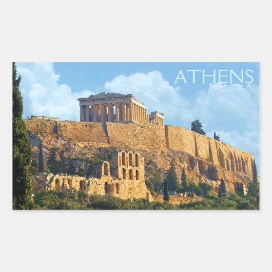 Acropolis Sticker (Voorkant)