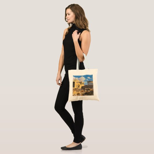 Acropolis Tote Bag (Voorkant (model))