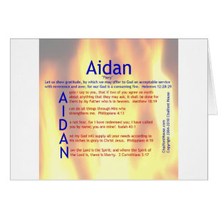 Acrostiche d'Aidan