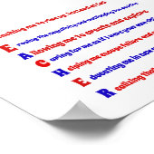 Acrostisch gedicht leraar poster (Hoek)