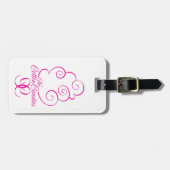 Acryl Bagagelabel CC Logo (Voorkant horizontaal)