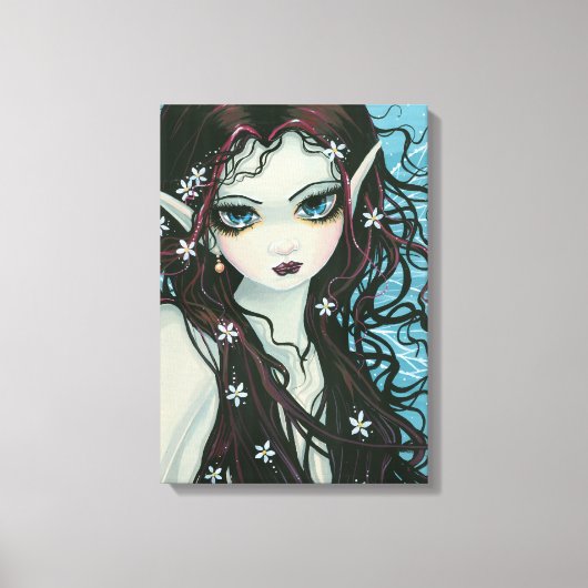 Acryl Big Eye Galerij Verpakte Canvas Print (Voorkant)