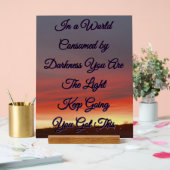 Acryl Inspirerend Bord (Huwelijk)