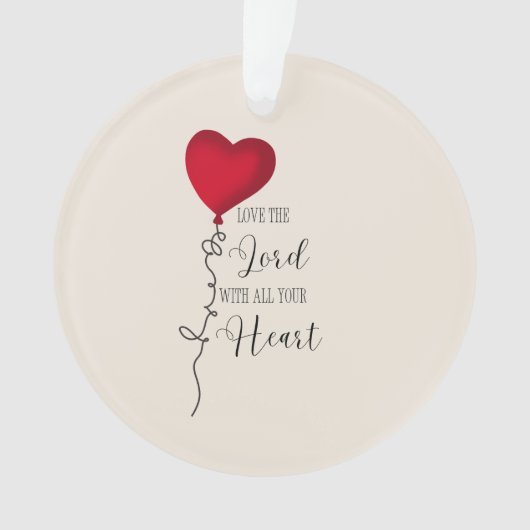 Acryl ornament (voorkant)