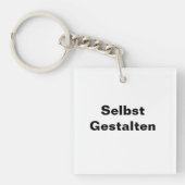 Acryl Schlüsselanhänger Selbst Gestalten Sleutelhanger (voorkant)